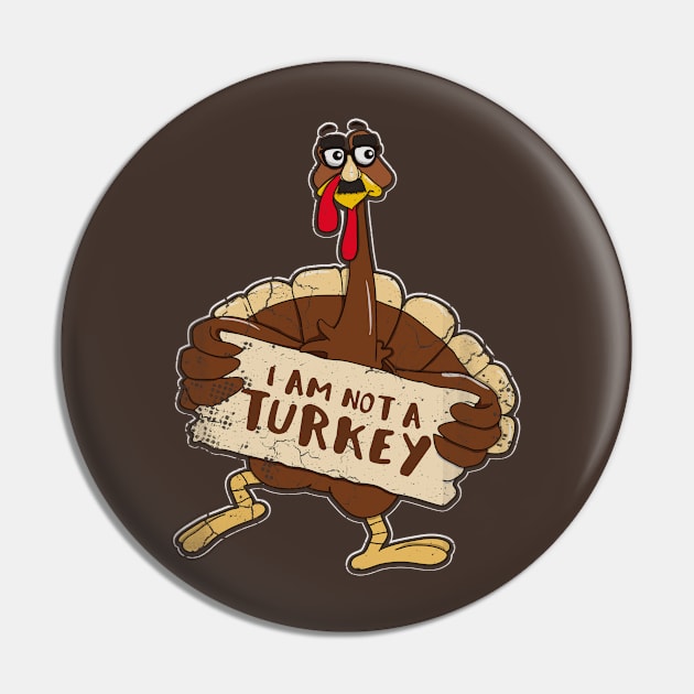 Thanksgiving Funny Turkey Disguise Pin by E