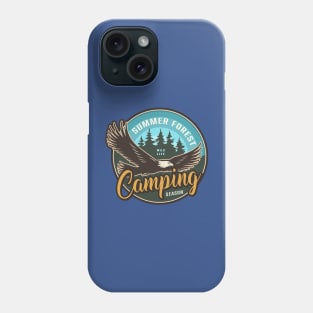 summer forest wild life camping Phone Case