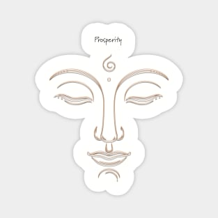 Buddha Babe | Prosperity | Inspirational Streetwear Magnet