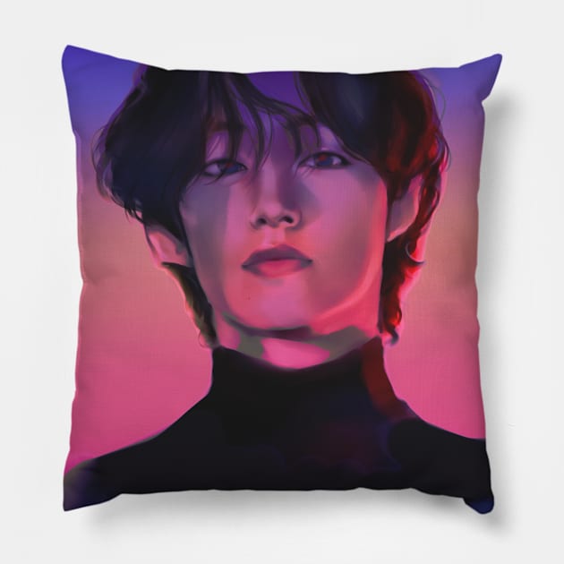 taehyung Pillow by sbmranger