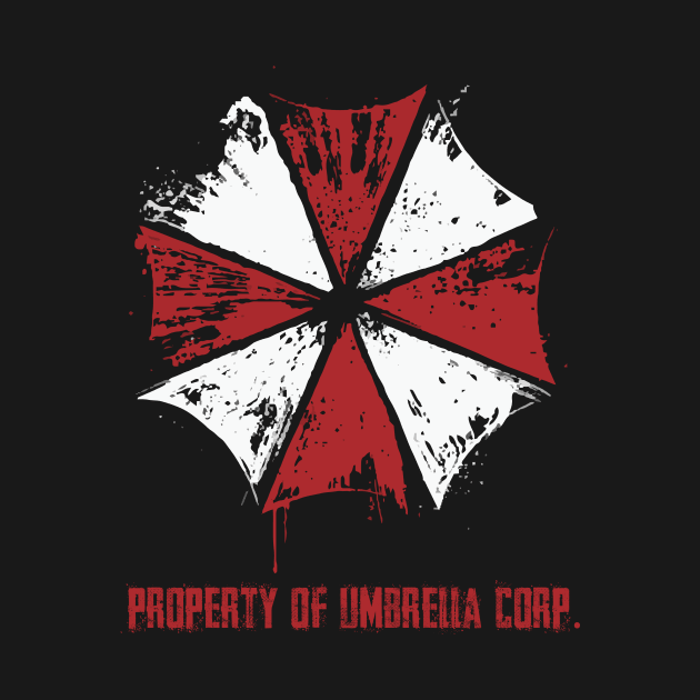 property of umbrella corp. by horrorshirt