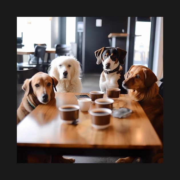 Paws & Sips: A Cozy Canine Cafe by naars90