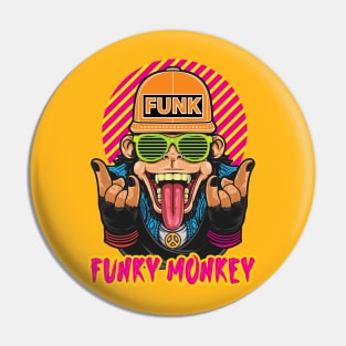 Funky Monkey Pin