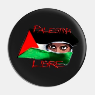 Free Palestine Pin