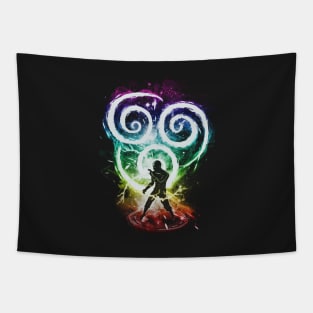 air tribe -rainbow version Tapestry