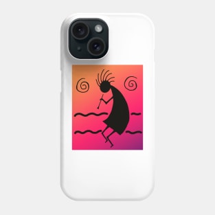 Kokopelli Sunset Phone Case