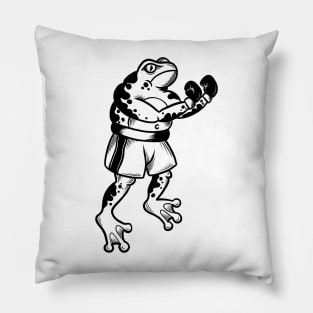 Boxer frog Pillow