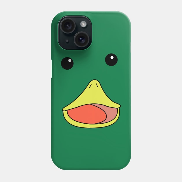 Dumb Bird Face Phone Case by JacCal Brothers