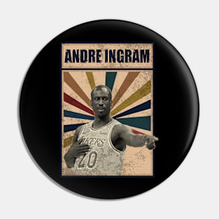 Los Angeles Lakers Andre Ingram Pin