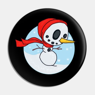 Snow Sculpture Pin