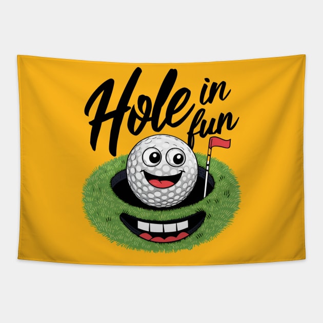 Hole in Fun Tapestry by NomiCrafts