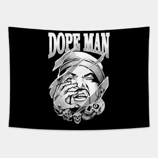 Dope Man B&W Tapestry