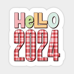 Hello 2024 Magnet