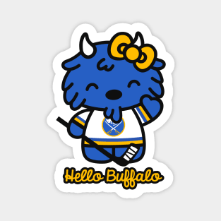 Hello Buffalo Hockey! Magnet