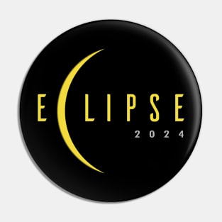 USA Eclipse 2024 April 8 Pin