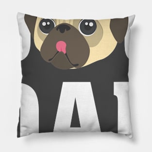 PUG DAD Pillow