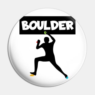 Boulder box men Pin