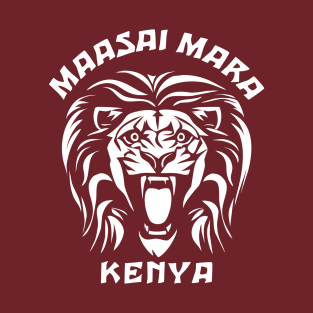 Maasai Mara, Kenya National Reserve | Lion Face T-Shirt