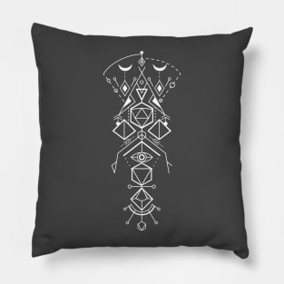 Cosmic Dice Geometry Pillow