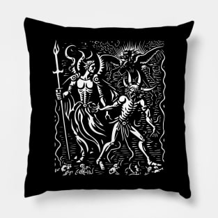 Medieval Daemon #6 Pillow