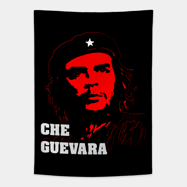 Che Guevara Shirt Revolution Rebel Tee Gerrilla Fighter Tapestry by HiDearPrint
