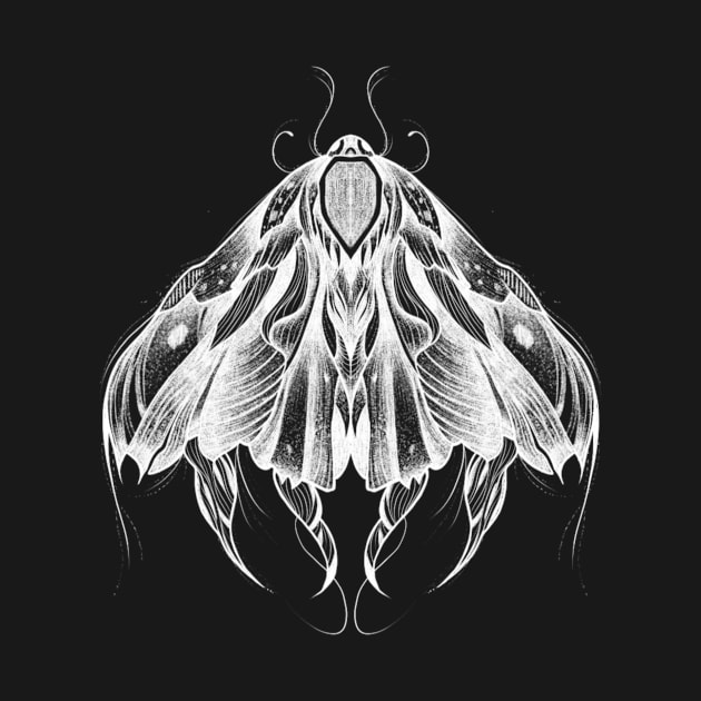 Butterfly (white version) by Gmonster