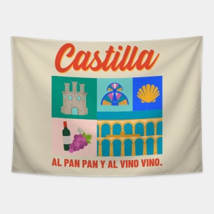 Castilla Spain Espana Tapestry