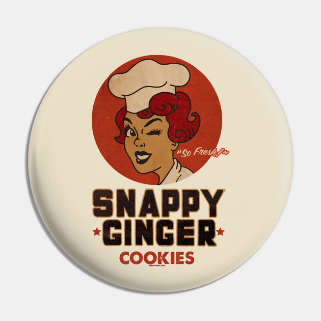 Snappy Ginger Pin by zerostreet