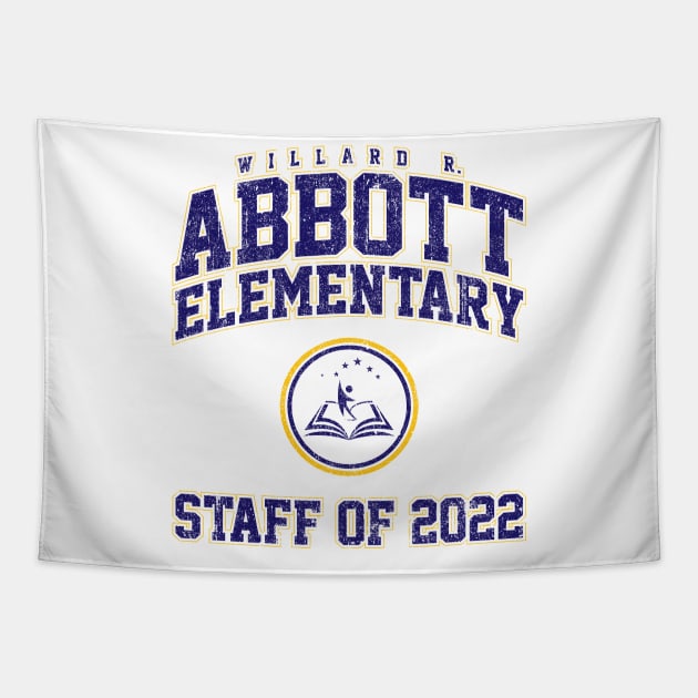 Abbott Elementary Staff of 2022 (Variant) Tapestry by huckblade