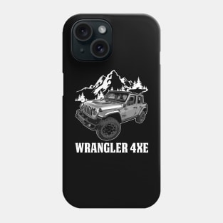 Jeep Wrangler 4xe jeep car name Phone Case