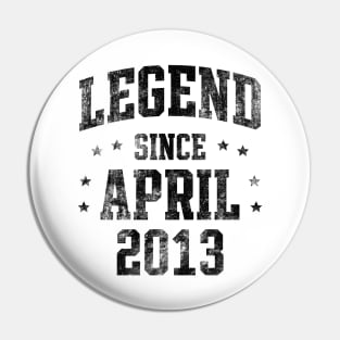 Legend since April 2013 Pin