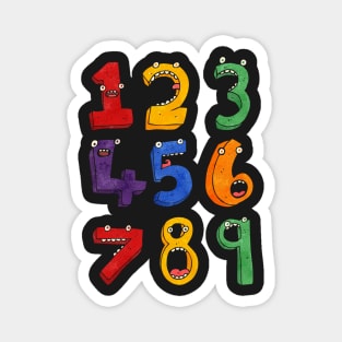 Numberblocks - Funny Numbers for kids Magnet