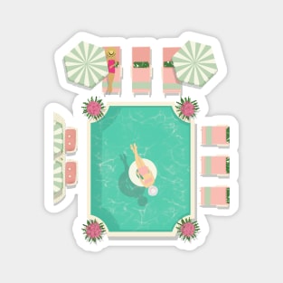 Palm Beach Pool Magnet