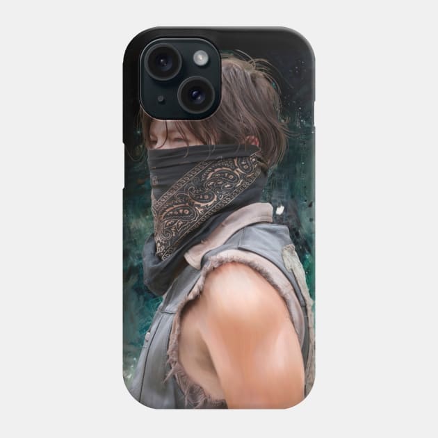 Daryl Bandana Phone Case by EvoComicsInc