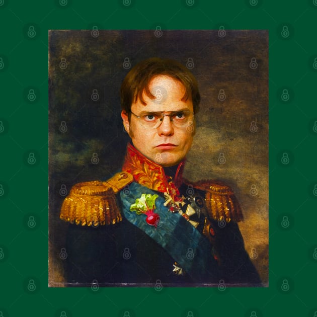 Dwight K. Schrute Portrait (The Office) by UselessRob