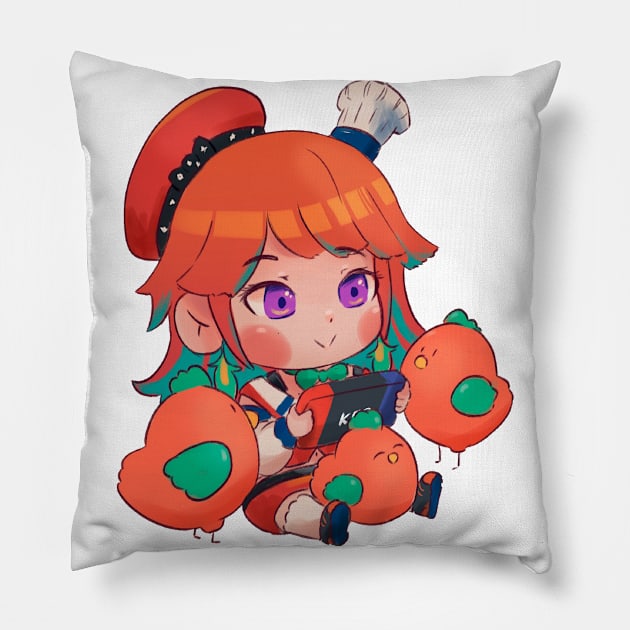 Takanashi Kiara Chibi Pillow by Kent