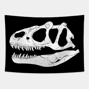 Saurophaganax Fossil Skull Tapestry