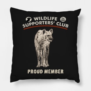 Spotted Hyena Wildlife Supporters' Club Pillow