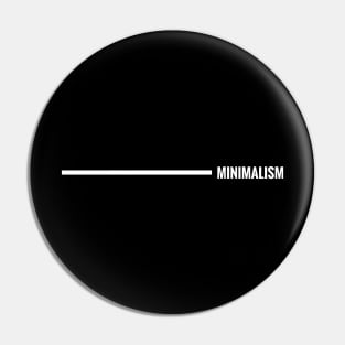 Minimalism design by Minimal DM (Horizontal white version) Pin