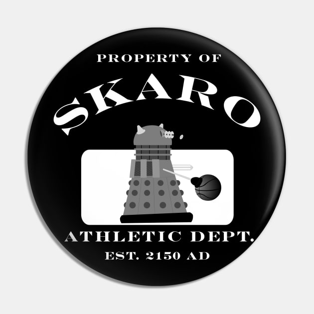 Skaro Athletic Dept. Pin by scoffin