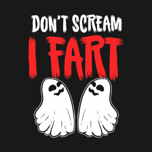 Ghost Fart Halloween Costume T-Shirt