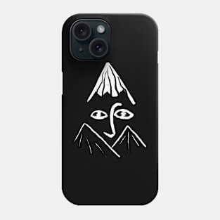 Mountain Face Phone Case