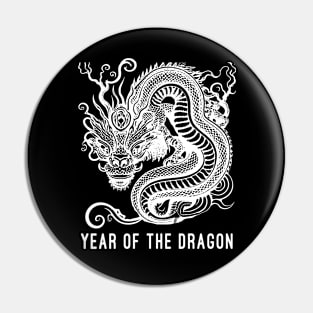 Year of the Dragon Chinese Zodiac DRAGON ART Pin