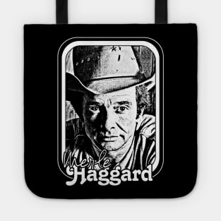 Merle Haggard // Retro Style Country Music Fan Gift Tote