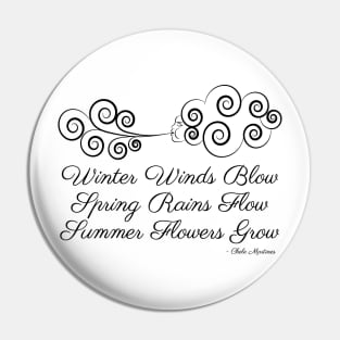 Winter Winds Pin