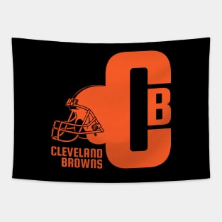 CB Cleveland Browns 1 Tapestry