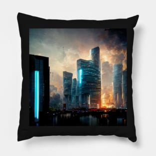 Future Cities Series Pillow