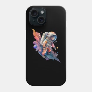 Astronaut Watercolor Phone Case