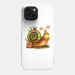 Colorful Snail #7 Phone Case