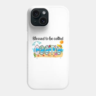 Blessed To Be Called Geetie Summer Beach Happy Mother's Phone Case